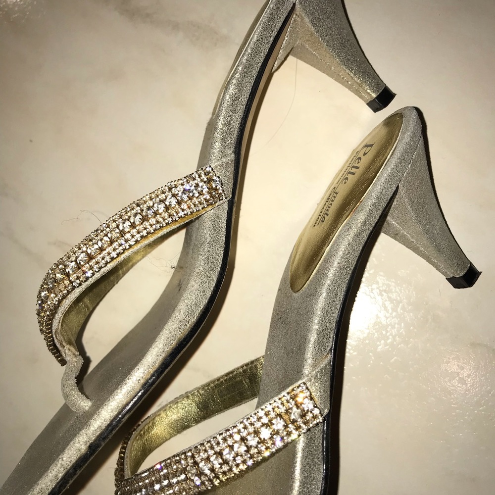 Platinum Collection sparking heeled sandals
